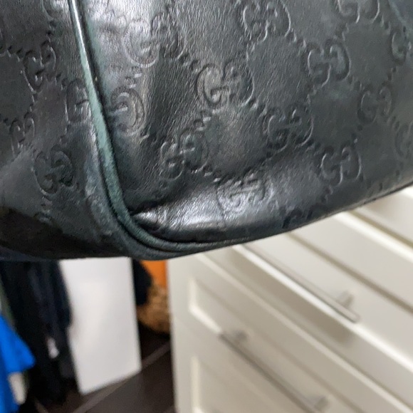 GUCCI Leather Boston Bag - Picture 11 of 11